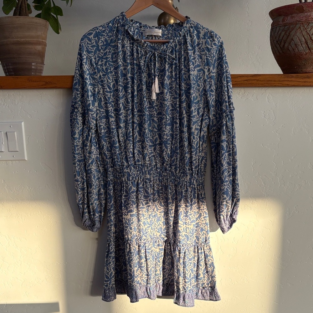 Natalie Martin Maggie dress Shangri la Periwinkle